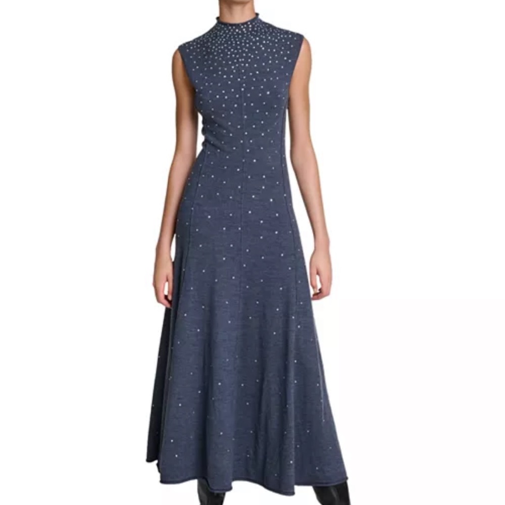 Knit Maxi Sleeveless Dress